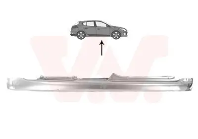 Einstiegsblech rechts VAN WEZEL 4377104 Bild Einstiegsblech rechts VAN WEZEL 4377104