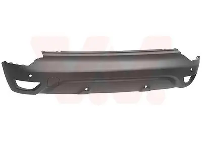 Stoßfänger hinten VAN WEZEL 4386545