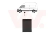 Zier-/Schutzleiste, Seitenwand links seitlicher Einbau B-Säule VAN WEZEL 4388415