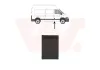 Zier-/Schutzleiste, Seitenwand rechts seitlicher Einbau B-S&auml;ule VAN WEZEL 4388416