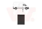 Zier-/Schutzleiste, Seitenwand rechts seitlicher Einbau B-Säule VAN WEZEL 4388416