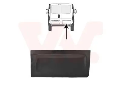 Hecktür rechts VAN WEZEL 4394160 Bild Hecktür rechts VAN WEZEL 4394160