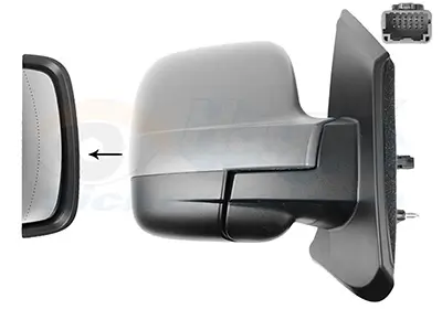 Außenspiegel rechts VAN WEZEL 4423818