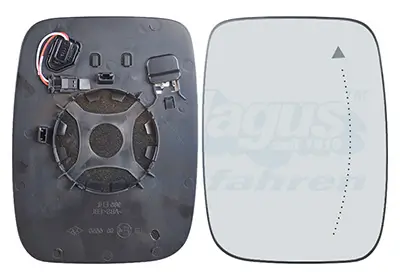 Spiegelglas, Außenspiegel rechts VAN WEZEL 4423836
