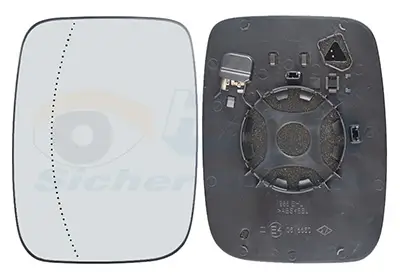 Spiegelglas, Außenspiegel links VAN WEZEL 4423837 Bild Spiegelglas, Außenspiegel links VAN WEZEL 4423837