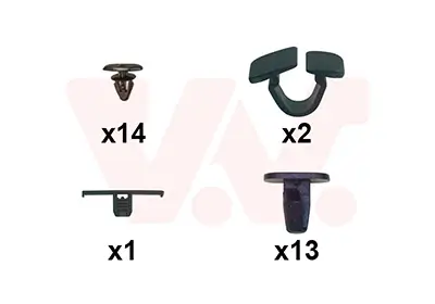 Montagesatz, Motorhaube vorne VAN WEZEL 4907797 Bild Montagesatz, Motorhaube vorne VAN WEZEL 4907797