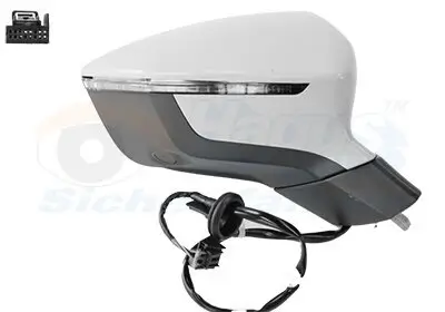 Außenspiegel rechts VAN WEZEL 4907808