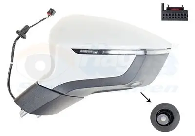 Außenspiegel links VAN WEZEL 4907825 Bild Außenspiegel links VAN WEZEL 4907825