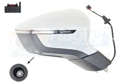 Außenspiegel rechts VAN WEZEL 4907826 Bild Außenspiegel rechts VAN WEZEL 4907826