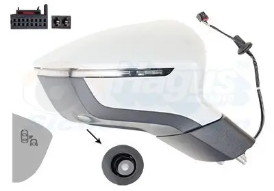 Außenspiegel rechts VAN WEZEL 4907828