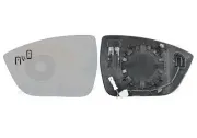 Spiegelglas, Außenspiegel links VAN WEZEL 4907835