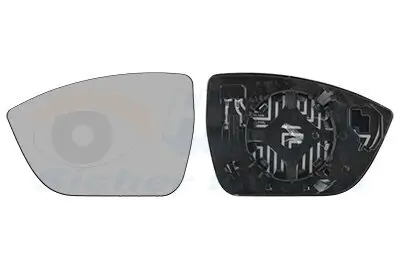 Spiegelglas, Außenspiegel links VAN WEZEL 4907837