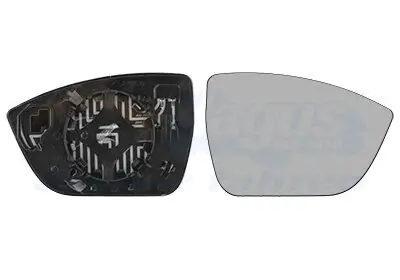 Spiegelglas, Außenspiegel rechts VAN WEZEL 4907838 Bild Spiegelglas, Außenspiegel rechts VAN WEZEL 4907838