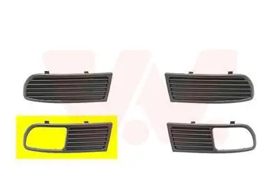 Lüftungsgitter, Stoßfänger vorne rechts VAN WEZEL 4913594 Bild Lüftungsgitter, Stoßfänger vorne rechts VAN WEZEL 4913594