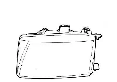 Hauptscheinwerfer rechts VAN WEZEL 4913962 Bild Hauptscheinwerfer rechts VAN WEZEL 4913962