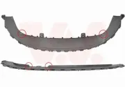 Spoiler vorne VAN WEZEL 4924500