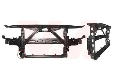 Frontverkleidung Mitte VAN WEZEL 4933668 Bild Frontverkleidung Mitte VAN WEZEL 4933668