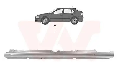 Einstiegsblech links VAN WEZEL 4939103 Bild Einstiegsblech links VAN WEZEL 4939103