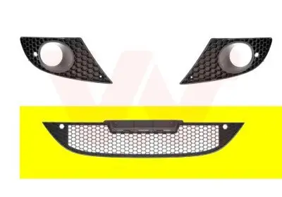 Lüftungsgitter, Stoßfänger vorne VAN WEZEL 4939590 Bild Lüftungsgitter, Stoßfänger vorne VAN WEZEL 4939590