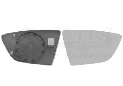 Spiegelglas, Außenspiegel rechts VAN WEZEL 4946832