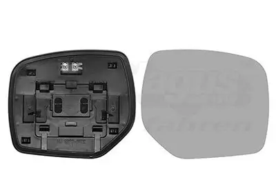 Spiegelglas, Außenspiegel rechts VAN WEZEL 5141838