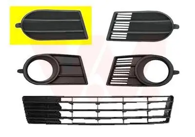 Lüftungsgitter, Stoßfänger vorne rechts VAN WEZEL 5222592 Bild Lüftungsgitter, Stoßfänger vorne rechts VAN WEZEL 5222592