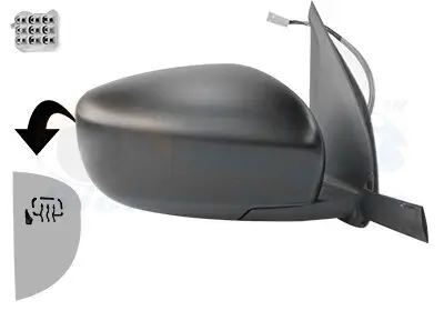 Außenspiegel rechts VAN WEZEL 5226808 Bild Außenspiegel rechts VAN WEZEL 5226808