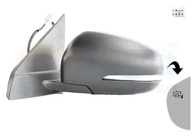 Außenspiegel links VAN WEZEL 5251827