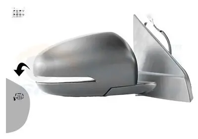 Außenspiegel rechts VAN WEZEL 5251828 Bild Außenspiegel rechts VAN WEZEL 5251828
