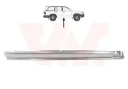 Einstiegsblech rechts VAN WEZEL 5383104