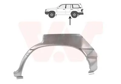 Seitenwand hinten links VAN WEZEL 5383147