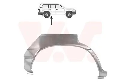 Seitenwand hinten rechts VAN WEZEL 5383148