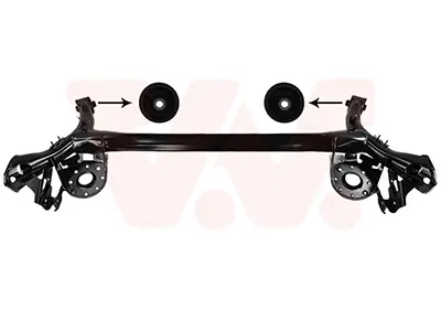 Achskörper Hinterachse VAN WEZEL 5432629 Bild Achskörper Hinterachse VAN WEZEL 5432629