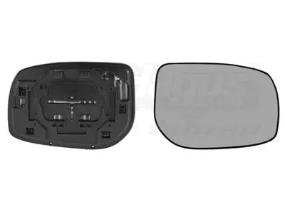 Spiegelglas, Außenspiegel rechts VAN WEZEL 5432838