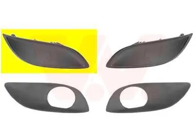 Lüftungsgitter, Stoßfänger vorne rechts VAN WEZEL 5436592 Bild Lüftungsgitter, Stoßfänger vorne rechts VAN WEZEL 5436592