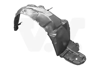 Verkleidung, Radhaus vorne rechts VAN WEZEL 5467436 Bild Verkleidung, Radhaus vorne rechts VAN WEZEL 5467436
