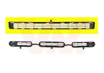 Lüftungsgitter, Stoßfänger vorne VAN WEZEL 5471599 Bild Lüftungsgitter, Stoßfänger vorne VAN WEZEL 5471599