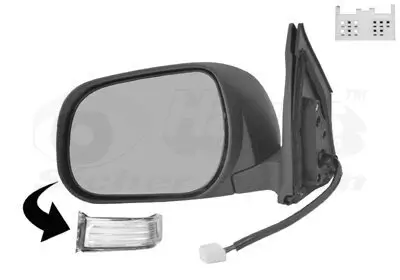 Außenspiegel links VAN WEZEL 5471807