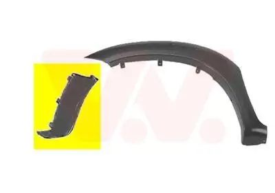 Zier-/Schutzleiste, Stoßfänger vorne links VAN WEZEL 5486525 Bild Zier-/Schutzleiste, Stoßfänger vorne links VAN WEZEL 5486525