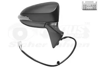 Außenspiegel rechts VAN WEZEL 5493818