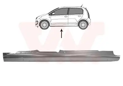 Einstiegsblech VAN WEZEL 5701103 Bild Einstiegsblech VAN WEZEL 5701103