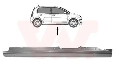 Einstiegsblech VAN WEZEL 5701104 Bild Einstiegsblech VAN WEZEL 5701104