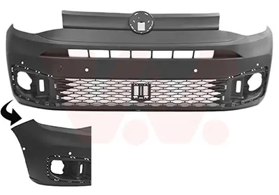 Stoßfänger vorne VAN WEZEL 5707572 Bild Stoßfänger vorne VAN WEZEL 5707572