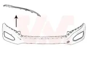 Zier-/Schutzleiste, Stoßfänger VAN WEZEL 5710582