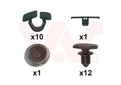 Montagesatz, Motorhaube vorne VAN WEZEL 5710797 Bild Montagesatz, Motorhaube vorne VAN WEZEL 5710797