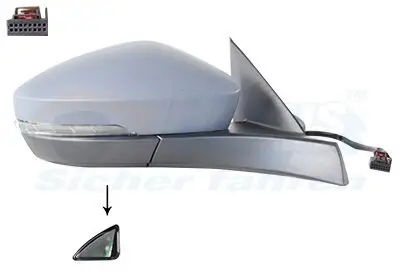 Außenspiegel rechts VAN WEZEL 5710818