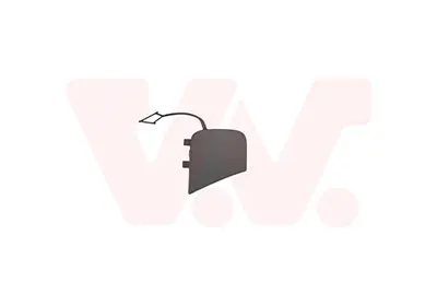 Klappe, Abschlepphaken vorne VAN WEZEL 5715587
