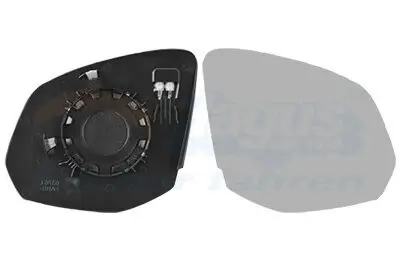 Spiegelglas, Außenspiegel rechts VAN WEZEL 5717838 Bild Spiegelglas, Außenspiegel rechts VAN WEZEL 5717838