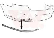 Zier-/Schutzleiste, Stoßfänger hinten links VAN WEZEL 5740557