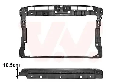 Frontverkleidung VAN WEZEL 5742778